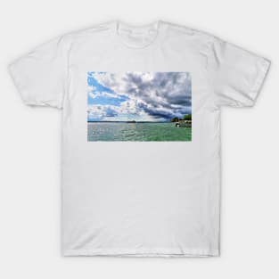 Upcoming Thunder Storm over Lake Constance near Hagnau T-Shirt